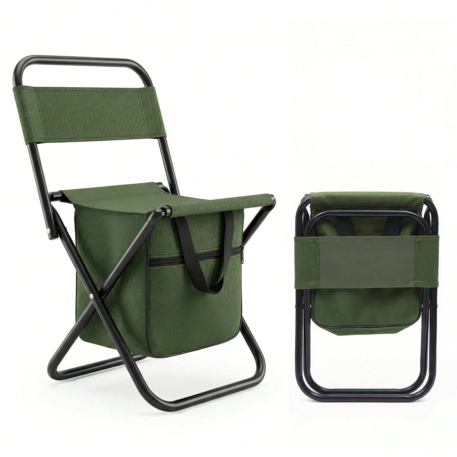 Hunting And Fishing Outdoor Chairs - Senmeo 1Pc Portable Dual-Purpose Folding Outdoor
