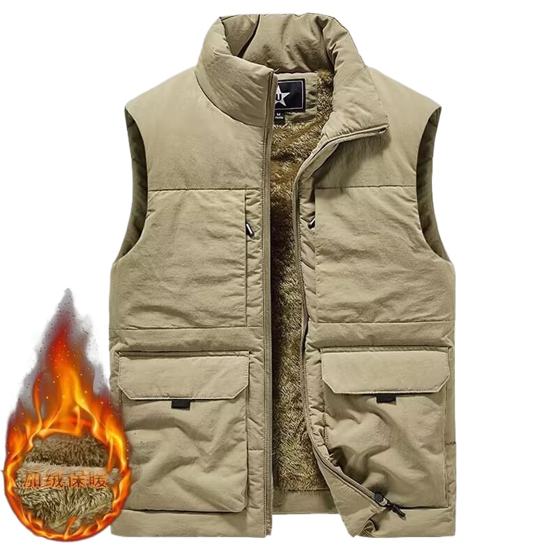 Winter Men's Cargo Hunting Ves - Hunting Outdoor Jacket 评论和价格