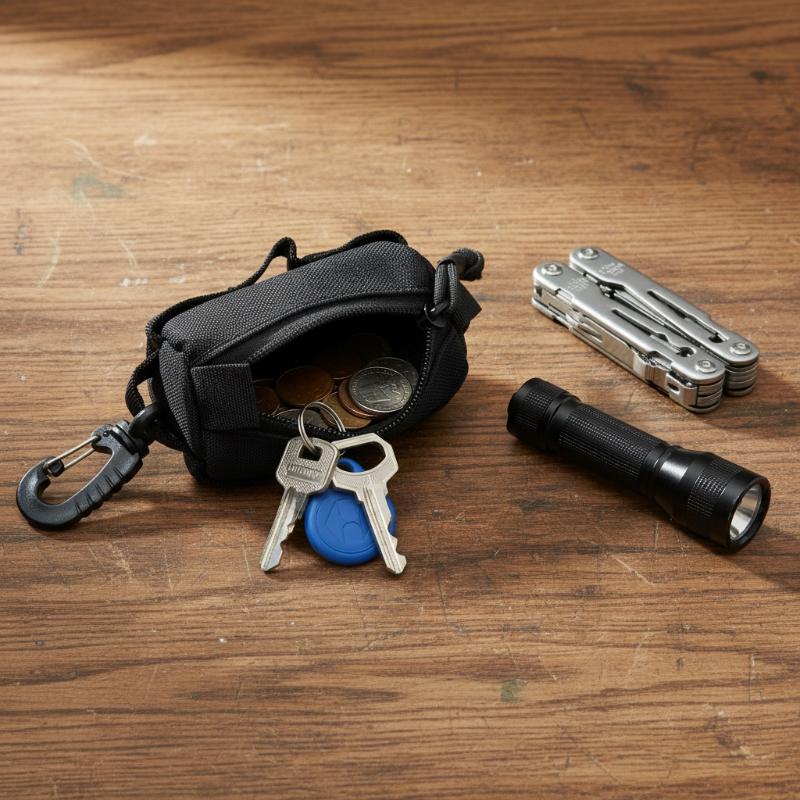 Outdoor EDC Pouch, Zipper Key  - Outdoor Hunting Bag 评论和价格