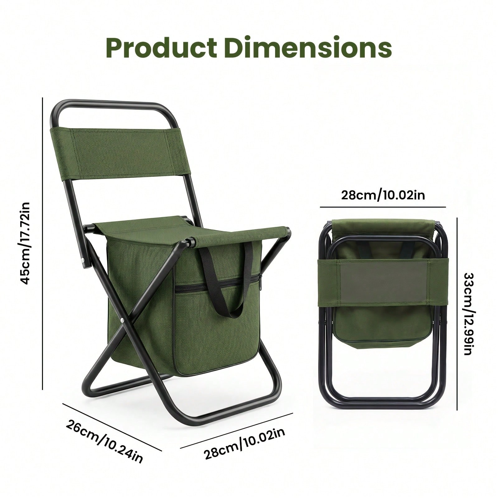 Senmeo 1Pc Portable Dual-Purpo - Hunting And Fishing Outdoor Chairs 评论和价格