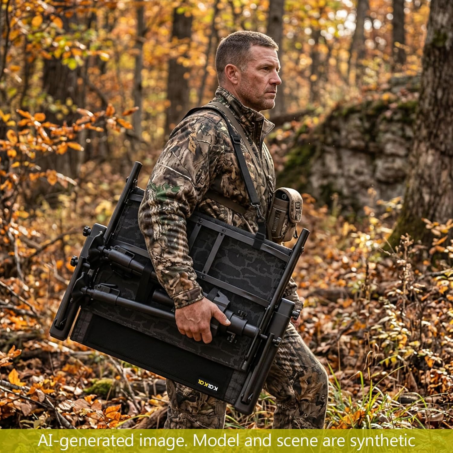 Swivel Hunting Chair Silent 36 - Hunting And Fishing Outdoor Chairs 评论和价格