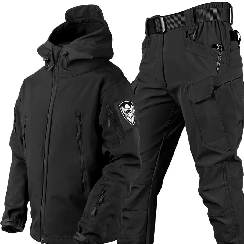 Soft Shell Camouflage Jacket M - Outdoor Hunting Hoodie 评论和价格