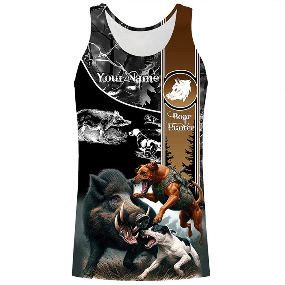 Custom Name Boar Hunter Tank T - Wildman Hunting & Outdoor Vanderbijlpark 评论和价格