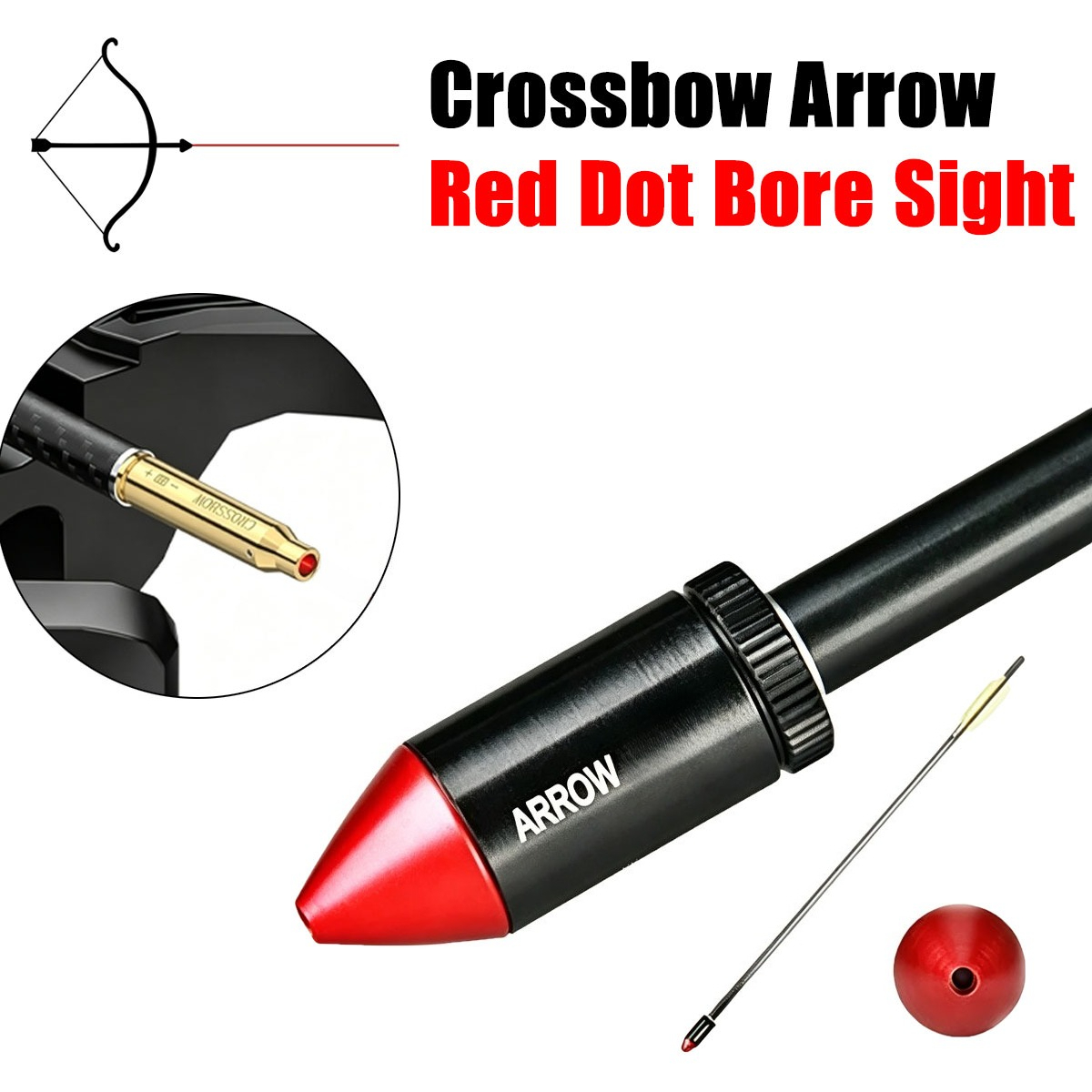 Tactical Crossbow Arrow Style  - Laser Boresighter Kit 评论和价格