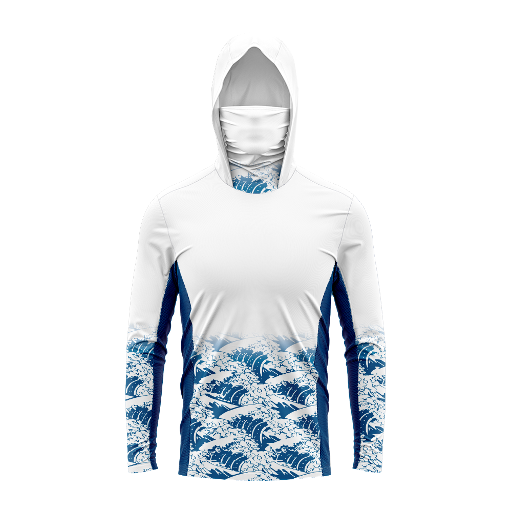 Men UPF50+ Sun Protection Fish - Outdoor Hunting Prints 评论和价格