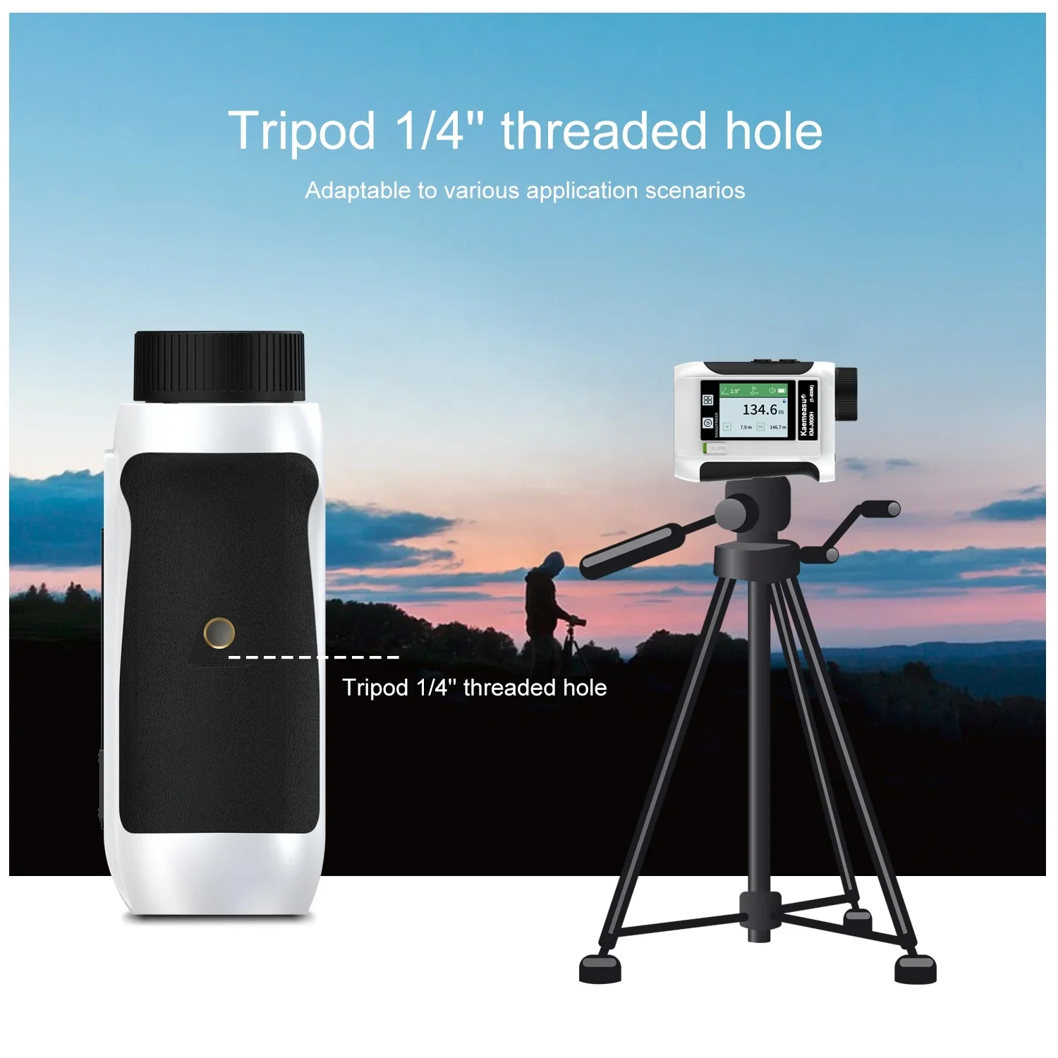 Upgraded LCD Screen Golf Sport - Rangefinder Laser Hunting 评论和价格