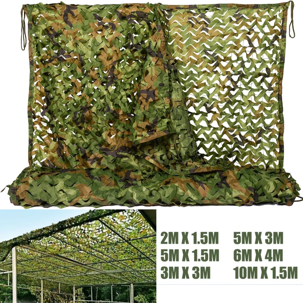 Woodland Camouflage Netting Wo - Outdoor Hunting Tent 评论和价格