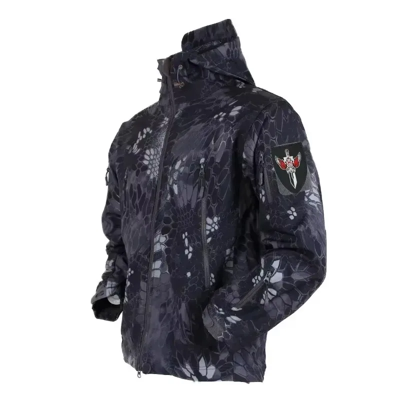 5XL 6XL CP Camouflage Soft She - Hunting Outdoor Jacket 评论和价格